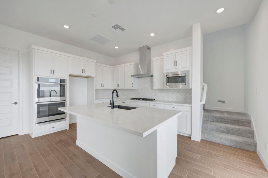 Furnished interior view inside a new home in Soleo, San Tan Valley (Image 8).