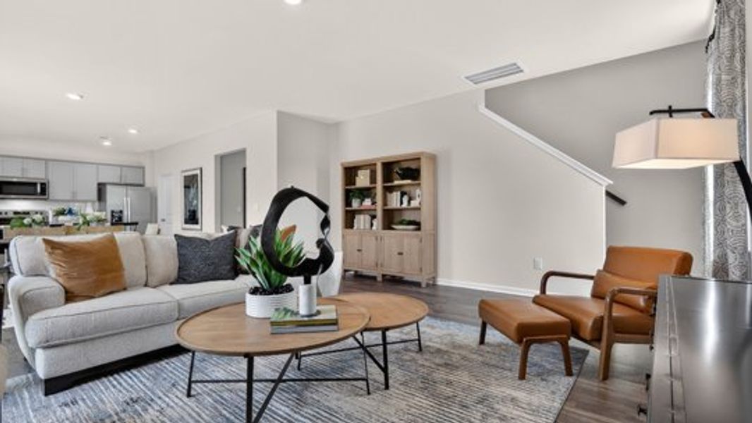 Furnished interior view inside a new home in Cross Creek, Spring Lake (Image 12).