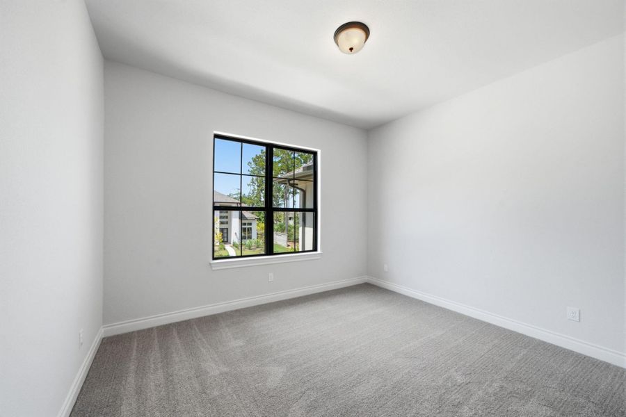 Spacious, unfurnished interior of a new home in Artavia 70′, Conroe (Image 30).