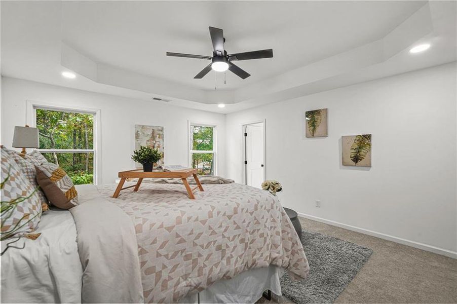 Furnished interior view inside a new home in , Gainesville (Image 14).
