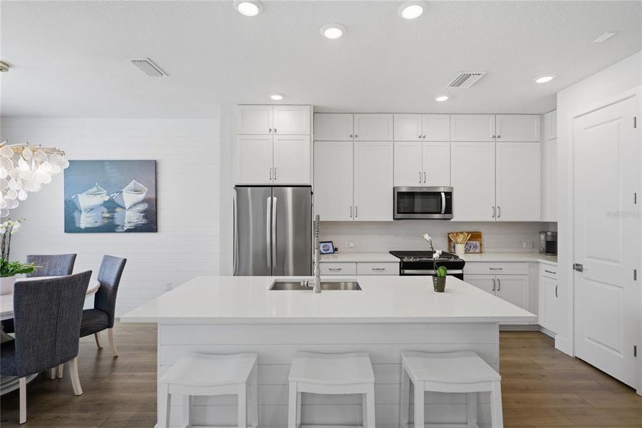 Furnished interior view inside a new home in , Sarasota (Image 11).