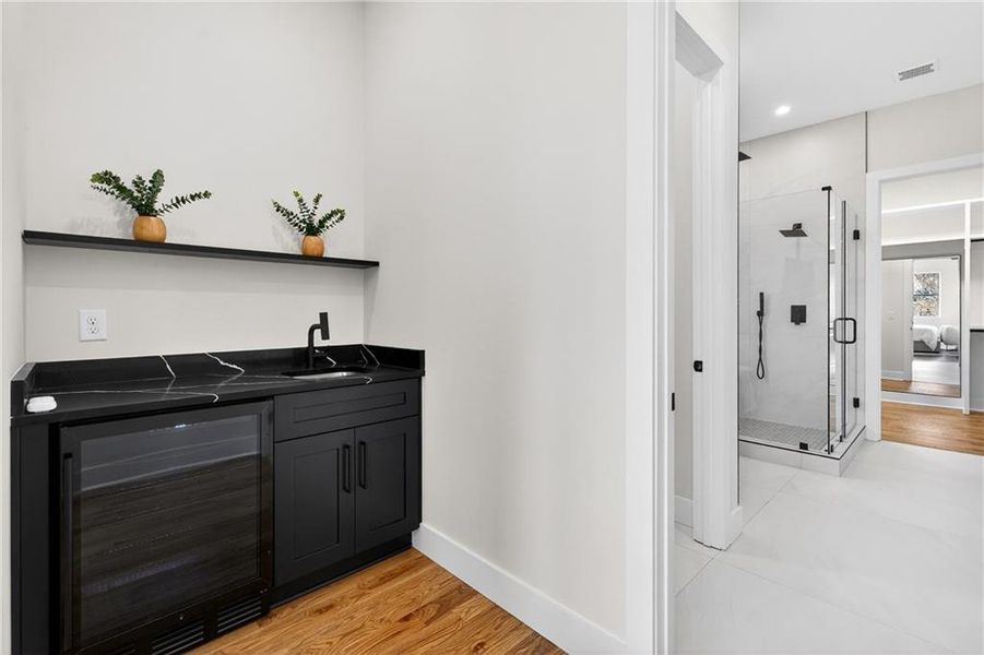 Furnished interior view inside a new home in , Atlanta (Image 48).