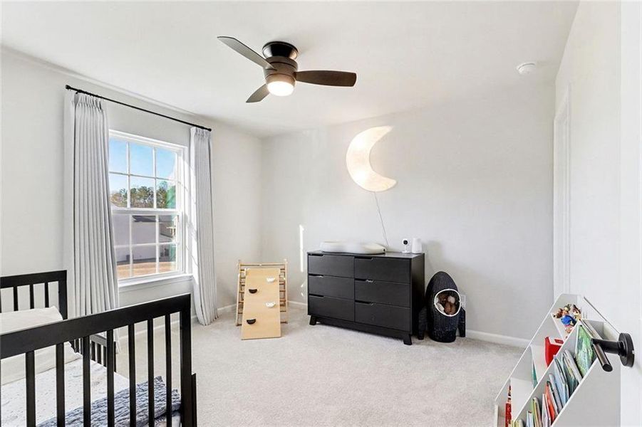 Furnished interior view inside a new home in Pinebrook at Hamilton Mill, Auburn (Image 16). Furnished interior view inside a new home in Pinebrook at Hamilton Mill, Auburn (Image 16).