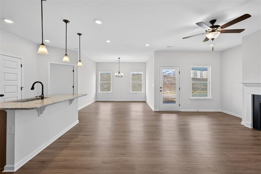 Spacious, unfurnished interior of a new home in Laurel Ridge, Rock Spring (Image 35).