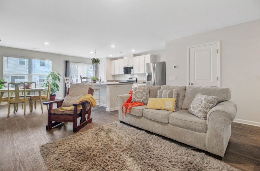 Furnished interior view inside a new home in , Moncks Corner (Image 12). Furnished interior view inside a new home in , Moncks Corner (Image 12).