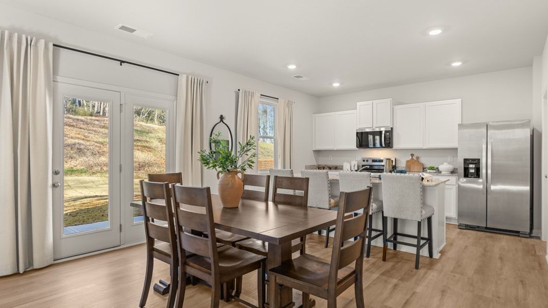 Furnished interior view inside a new home in Oconee Overlook, Gainesville (Image 7).