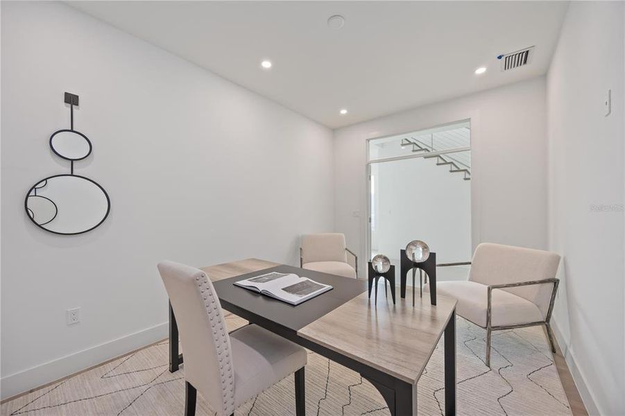 Furnished interior view inside a new home in , Sarasota (Image 9).