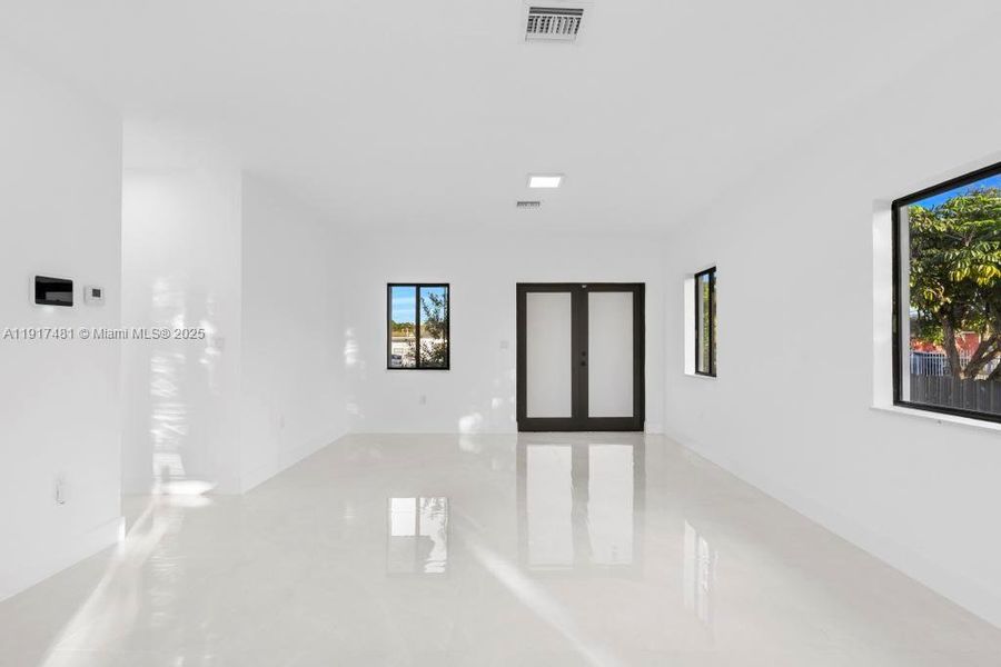 Spacious, unfurnished interior of a new home in , Miami (Image 16). Spacious, unfurnished interior of a new home in , Miami (Image 16).