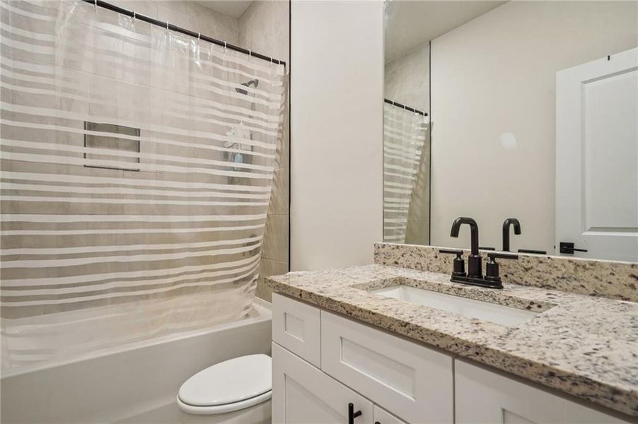 Furnished interior view inside a new home in , Dacula (Image 11).