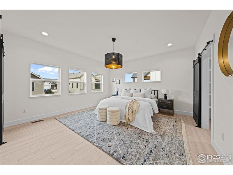 Furnished interior view inside a new home in , Berthoud (Image 35).