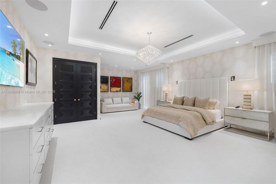 Furnished interior view inside a new home in , Miami Beach (Image 55). Furnished interior view inside a new home in , Miami Beach (Image 55).