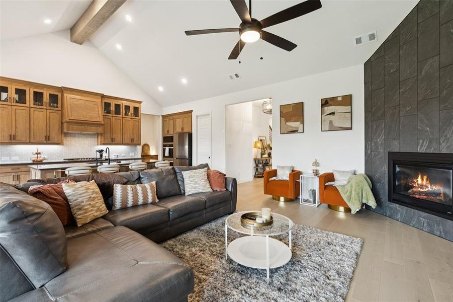 Furnished interior view inside a new home in , Rowlett (Image 24).