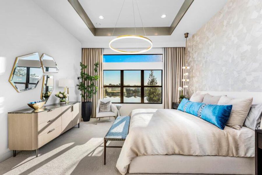 Furnished interior view inside a new home in Valencia Grand, Boynton Beach (Image 14). Furnished interior view inside a new home in Valencia Grand, Boynton Beach (Image 14).