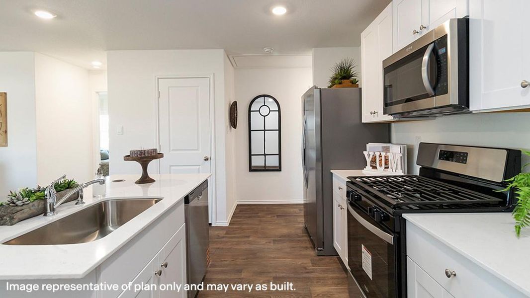 Furnished interior view inside a new home in The Villages at Schwertner Ranch, Jarrell (Image 12). Furnished interior view inside a new home in The Villages at Schwertner Ranch, Jarrell (Image 12).