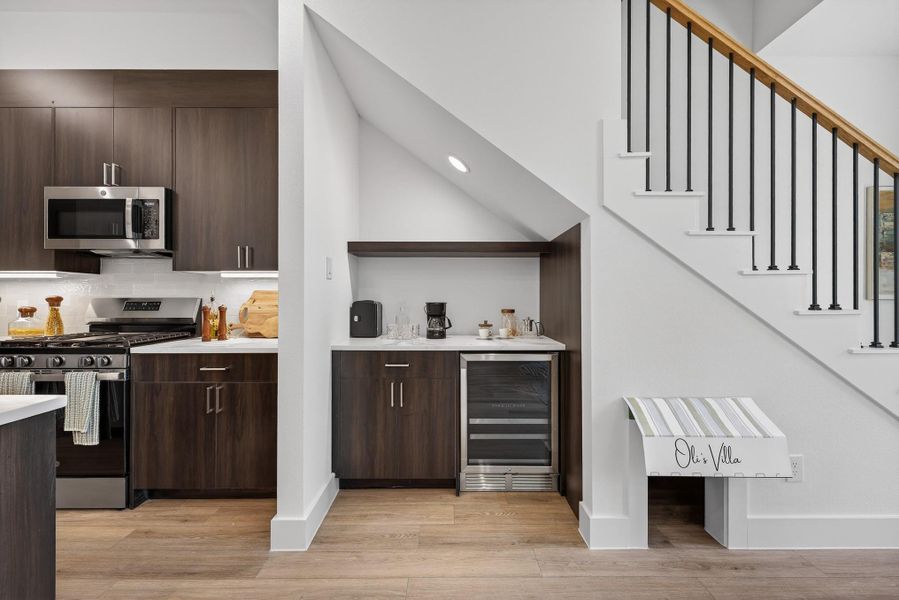 Furnished interior view inside a new home in , Houston (Image 7).