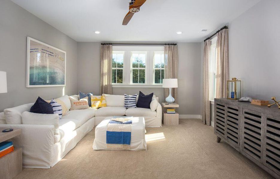 Furnished interior view inside a new home in , Summerville (Image 6).