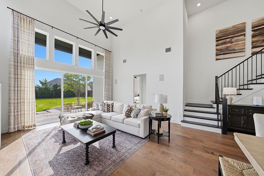 Furnished interior view inside a new home in Devonshire, Forney (Image 14).
