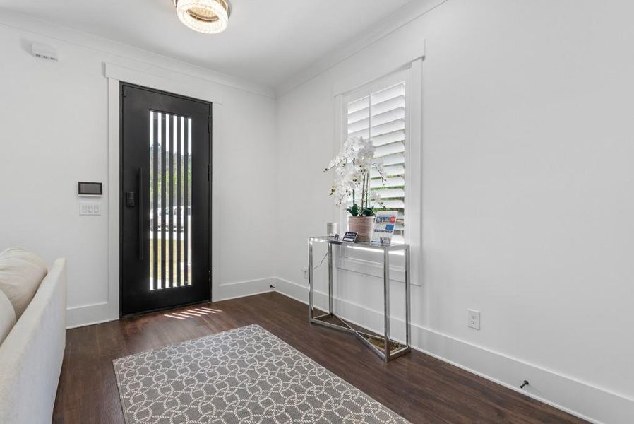 Furnished interior view inside a new home in , Stockbridge (Image 17).
