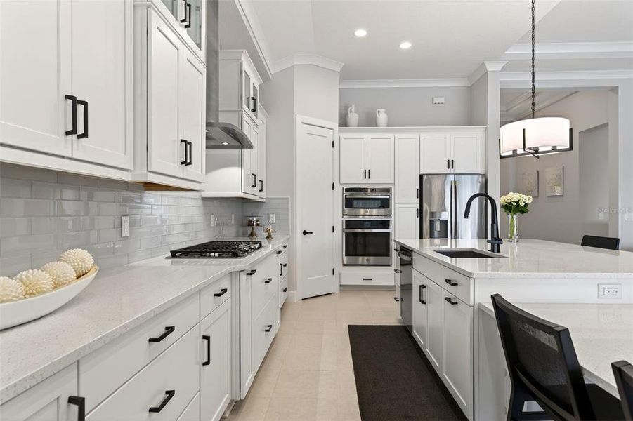 Furnished interior view inside a new home in , Venice (Image 44).