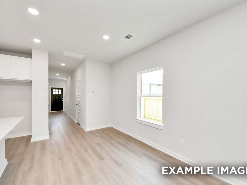 Representative unfurnished interior of a home built from the The Blanco F by Davidson Homes LLC in Windmill Estates, Magnolia (Image 17).