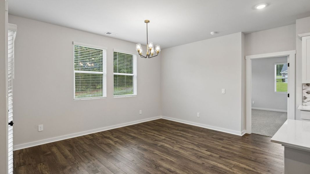 Spacious, unfurnished interior of a new home in Reserve at Hickory Ridge, Columbia (Image 39).