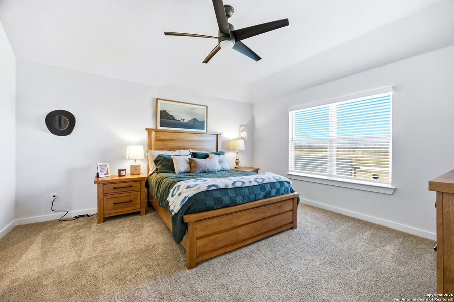 Furnished interior view inside a new home in , New Braunfels (Image 17).