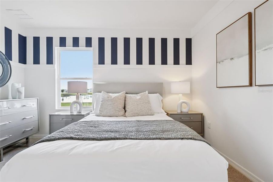 Furnished interior view inside a new home in , Haines City (Image 15).