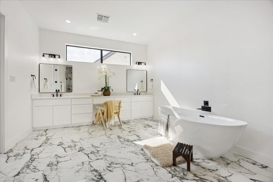 Furnished interior view inside a new home in , Houston (Image 7).