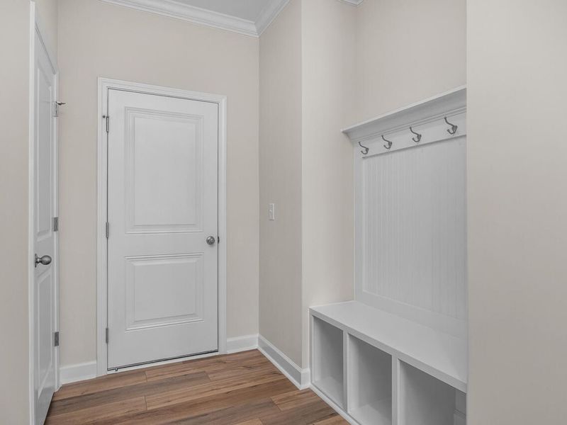 Spacious, unfurnished interior of a new home in Forestville Yard Townhomes, Knightdale (Image 11).