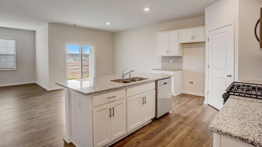 Furnished interior view inside a new home in Rydele Heights, Asheville (Image 6).