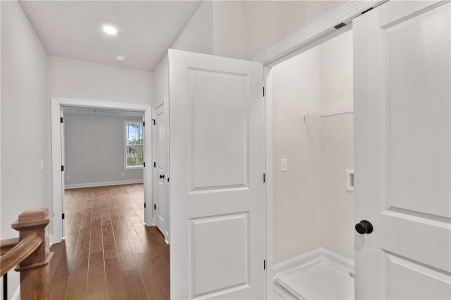 Spacious, unfurnished interior of a new home in Waterside Townhomes, Peachtree Corners (Image 27).