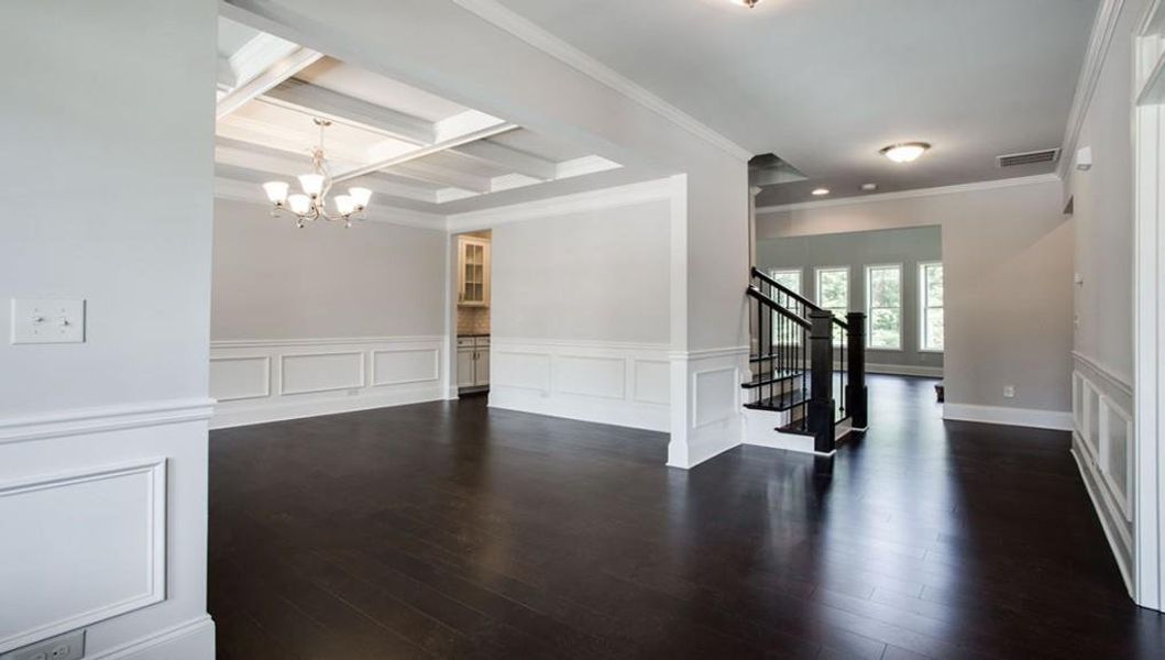 Spacious, unfurnished interior of a new home in Thalley Creek Estates, Cumming (Image 23). Spacious, unfurnished interior of a new home in Thalley Creek Estates, Cumming (Image 23).