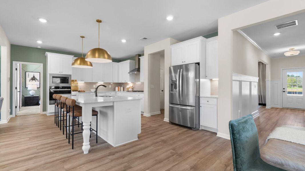 Representative furnished interior of a home built from the Stonefield by DRB Homes in Northcroft, Loganville (Image 16).