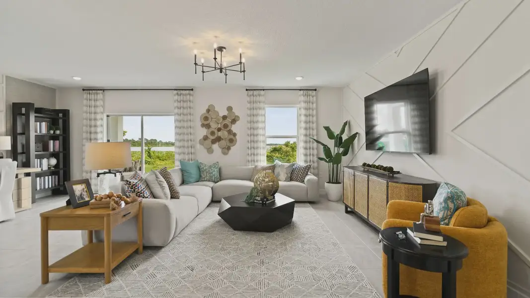 Castaway Floor Plan Open Concept Living Space