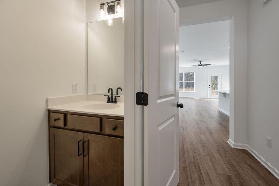 Furnished interior view inside a new home in The Landings at Montague, Goose Creek (Image 8).