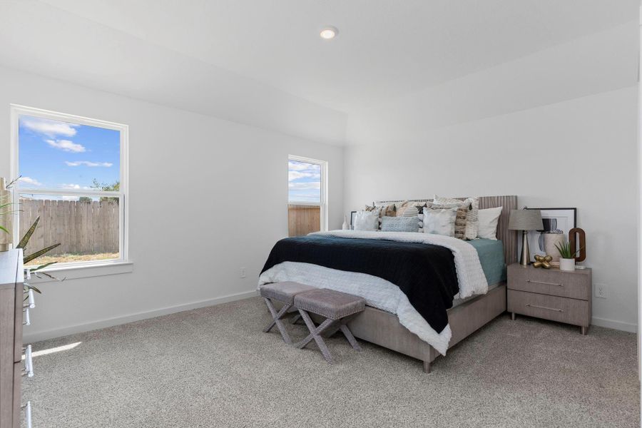 Furnished interior view inside a new home in Emberly, Beasley (Image 11).