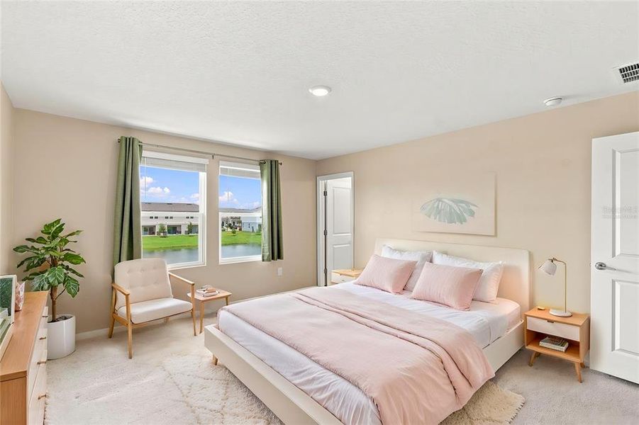 Furnished interior view inside a new home in , Kissimmee (Image 19).