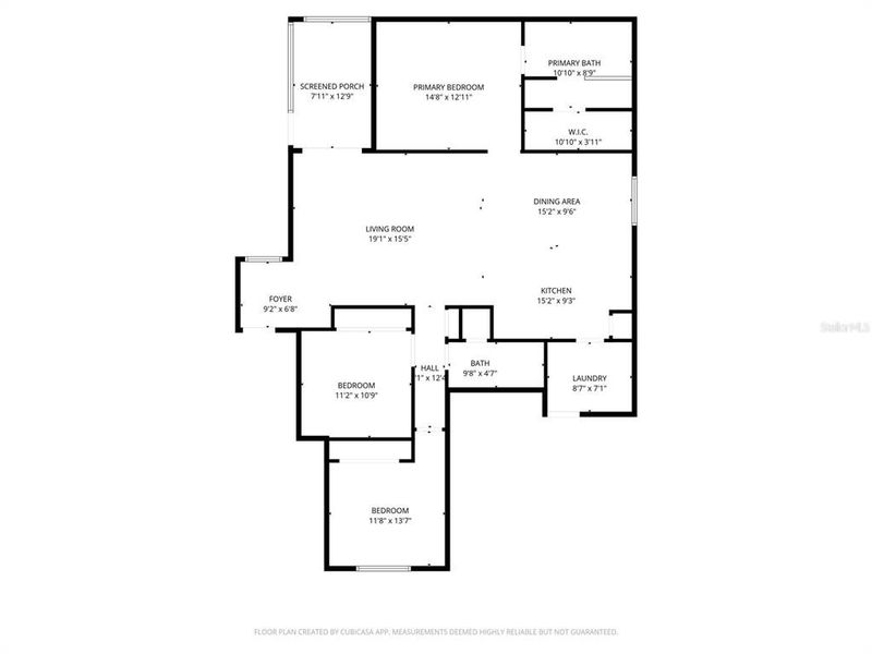 2D floor plan layout of this home in , Zephyrhills, FL (Image 5).