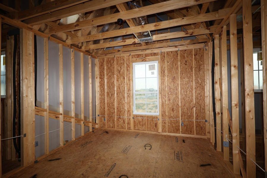 In-progress construction of a new home in Jubilee 50′, Hockley, TX (Image 21).