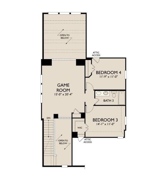 2D floor plan layout of this home in Wildrye, Waller, TX (Image 4). 2D floor plan layout of this home in Wildrye, Waller, TX (Image 4).