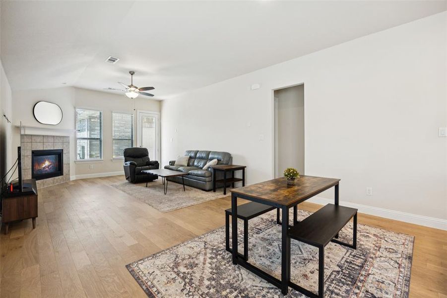 Furnished interior view inside a new home in , Northlake (Image 5). Furnished interior view inside a new home in , Northlake (Image 5).