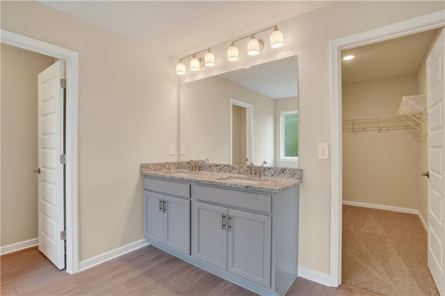 Furnished interior view inside a new home in Austin Ridge, Commerce (Image 12). Furnished interior view inside a new home in Austin Ridge, Commerce (Image 12).