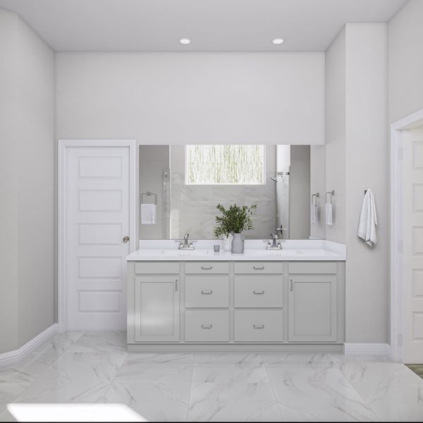 Representative furnished interior of a home built from the Heron by Tri Pointe Homes in Trillium, Richmond (Image 8).