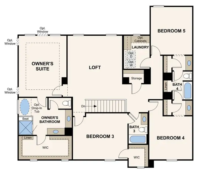 2D floor plan layout of this home in Parkview Estates, South Fulton, GA (Image 4). 2D floor plan layout of this home in Parkview Estates, South Fulton, GA (Image 4).