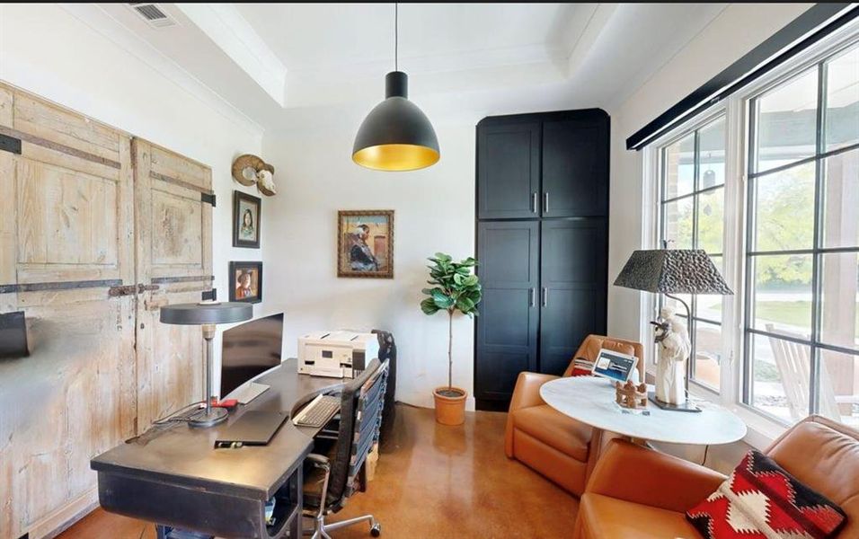 Furnished interior view inside a new home in , Graford (Image 14).