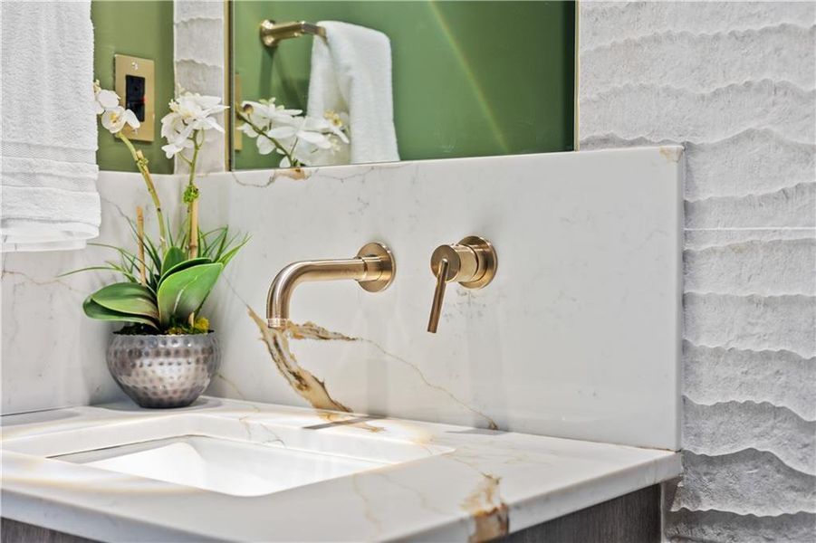 Close-up of interior finishes inside a home in , Atlanta (Image 21).