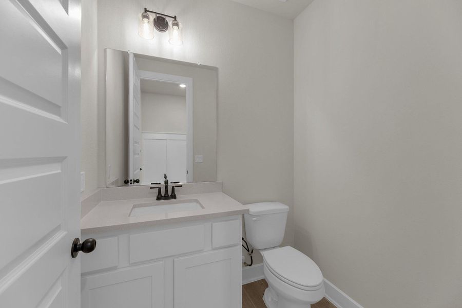 Furnished interior view inside a new home in Flora, Hutto (Image 19).