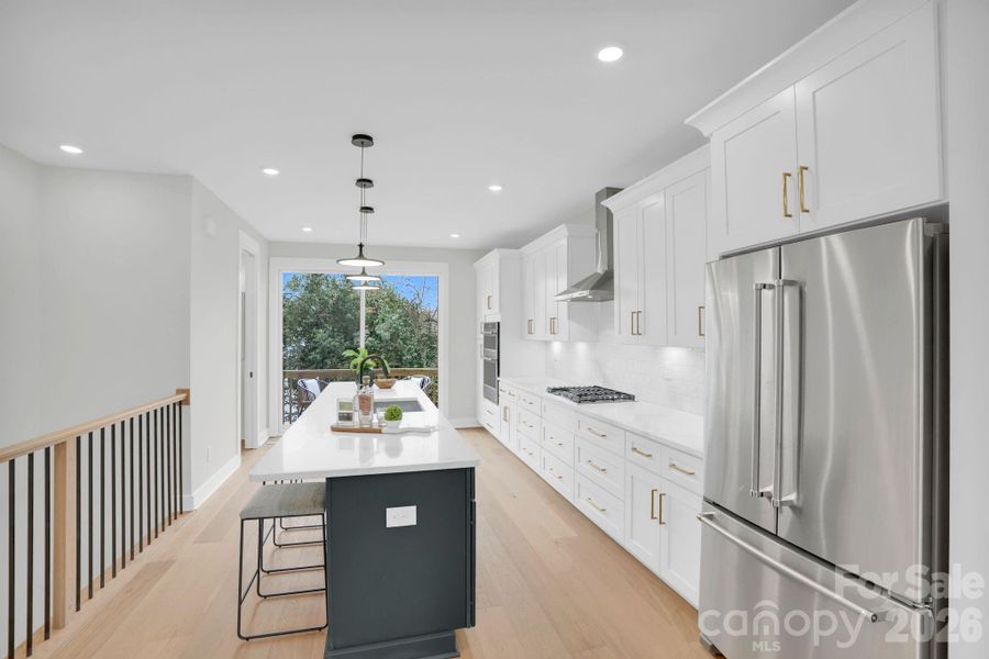 Furnished interior view inside a new home in , Charlotte (Image 6).