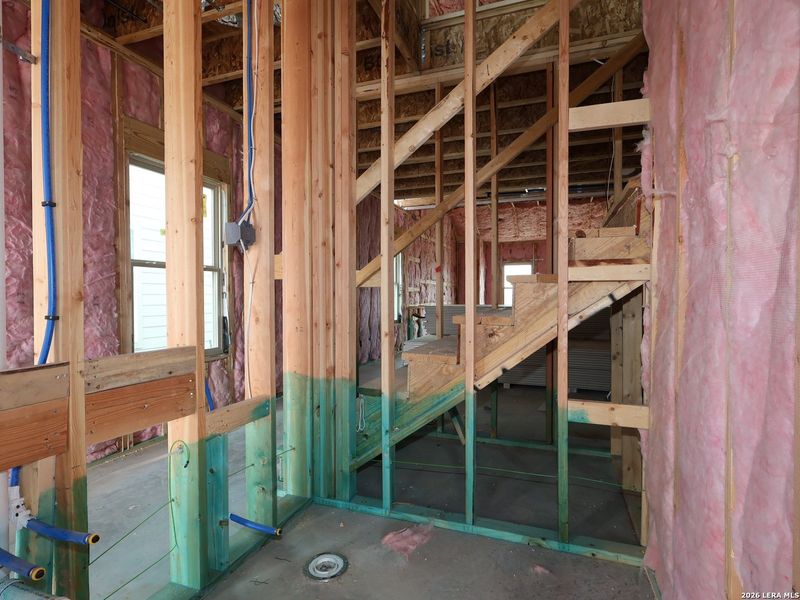 In-progress construction of a new home in Meadows at Clear Springs, New Braunfels, TX (Image 19).