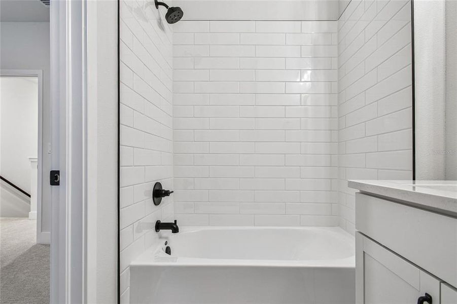 Close-up of interior finishes inside a home in Towns at Union, St. Petersburg (Image 20).